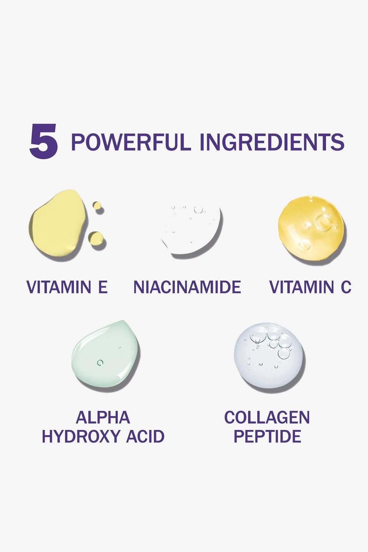 Bathroom routine with Olay serum showing daily layering and skin improvement