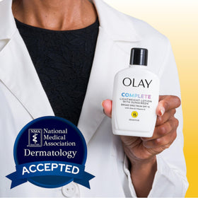 Olay three-pack arrangement highlighting value and convenience