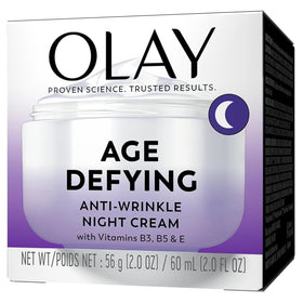 Olay three-pack size comparison showing value and multi-month supply