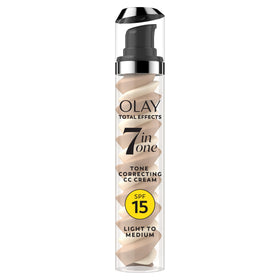 Olay front packaging shows product name and benefits for easy identification