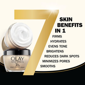 Olay Total Effects open jar texture close-up showing lightweight absorption benefit