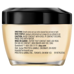 Olay Total Effects box and jar together showing complete retail packaging and presentation