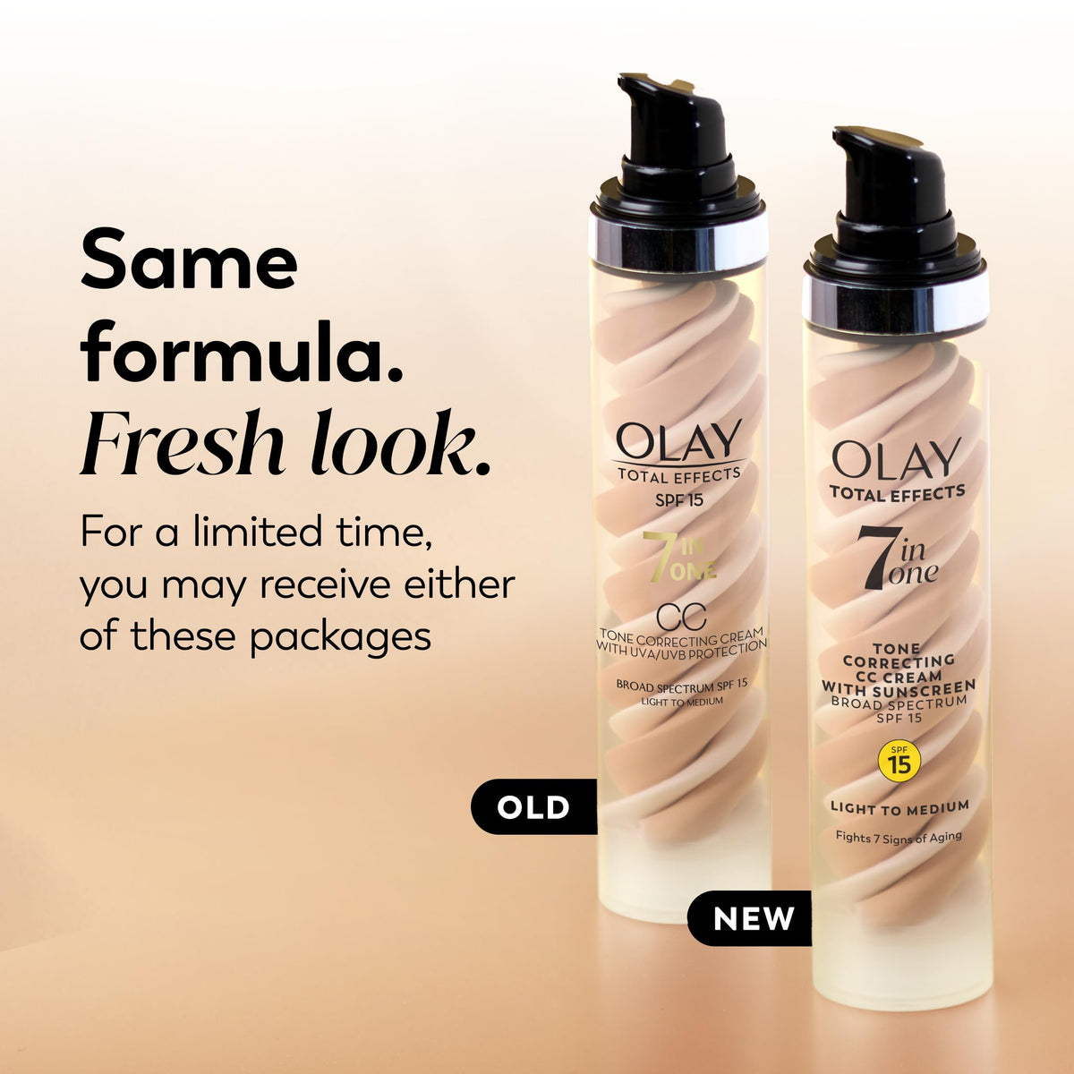 Olay open tube nozzle highlighting precise dispensing and travel-friendly design