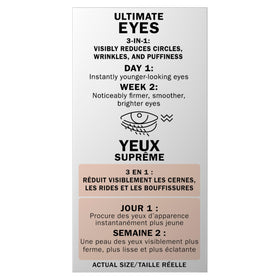 Olay label close-up showing product name and usage details clearly