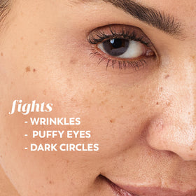 Olay pink-tinted pigment close-up enhancing instant brightening
