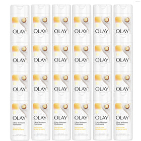Olay front packaging showing hydrating shea butter benefits
