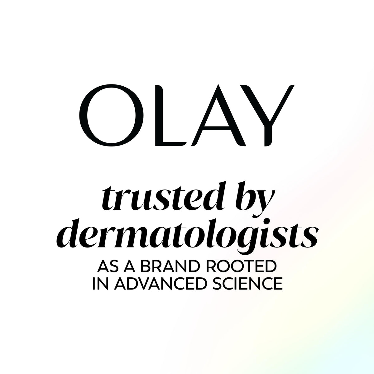 Olay serum layered under makeup showing smooth, non-greasy finish