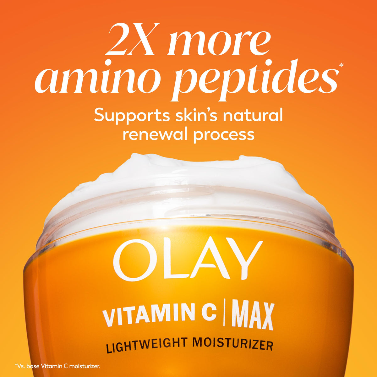 Olay jar on bathroom counter lifestyle scene promoting daily routine benefit