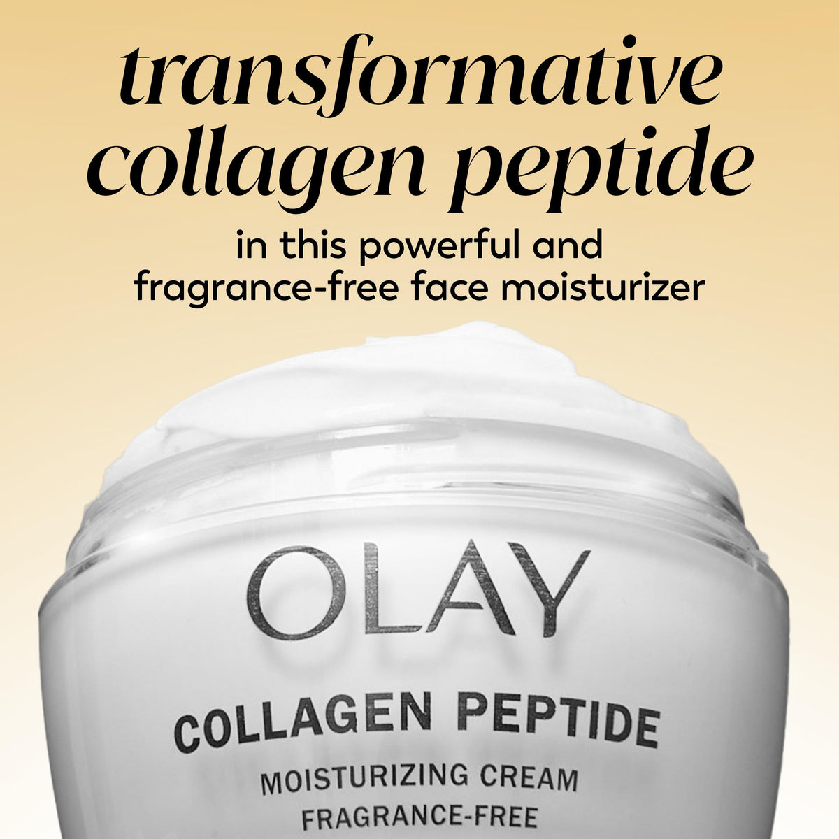Olay whip sample next to jar showing extra lightweight moisturizer option