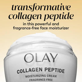 Olay whip sample next to jar showing extra lightweight moisturizer option