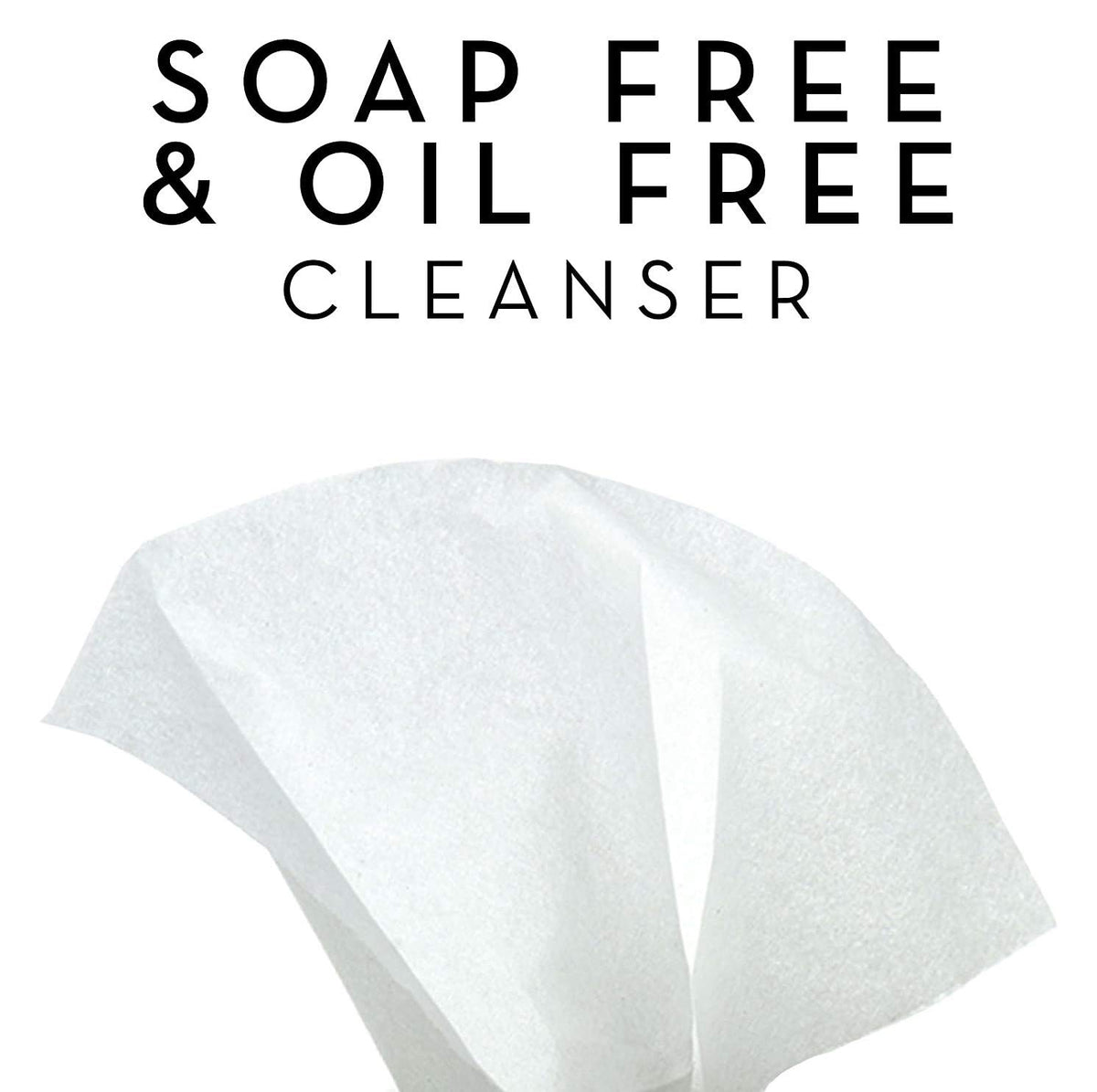 Olay wipe removing foundation and mascara, demonstrating effective makeup removal