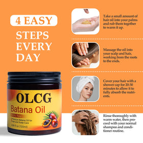 OLCG scalp massage with paste boosting circulation and scalp nourishment