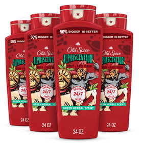 Old Spice AlphaScentauri front packaging shows bold label and scent