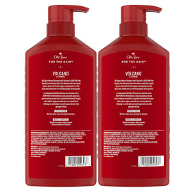 Old Spice back label with ingredients and directions for easy reference