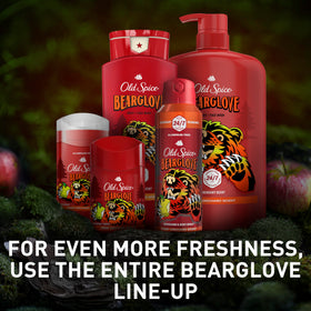 Old Spice Bearglove four-pack grouped to show value and supply