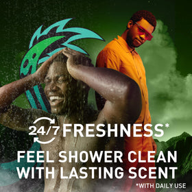 Old Spice Dragonblast lather texture close-up highlighting creamy foam and deep clean