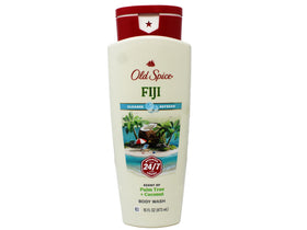 Old Spice Fresher Fiji single bottle front for easy grab-and-go freshness