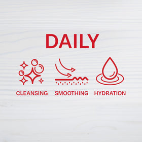 Old Spice texture close-up of exfoliating lather highlighting gentle buffing benefit