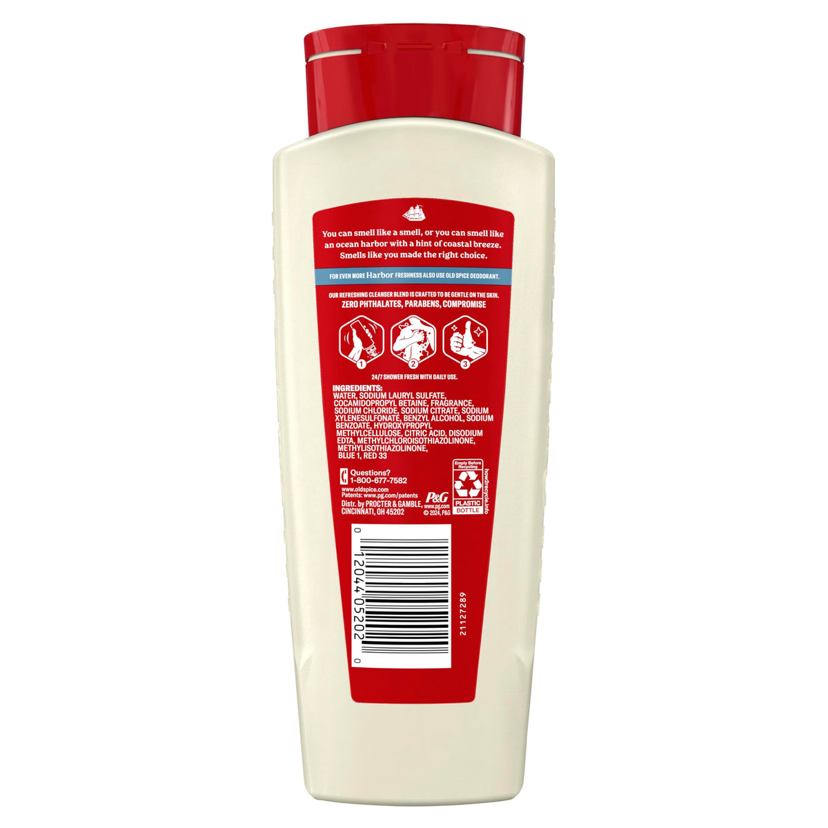 Old Spice four-pack arrangement illustrates bulk value and long-lasting supply