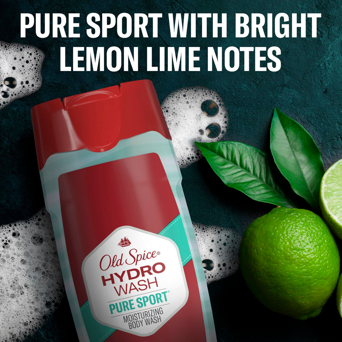 Old Spice Hydro Wash four-pack stacked conveying bulk supply and value