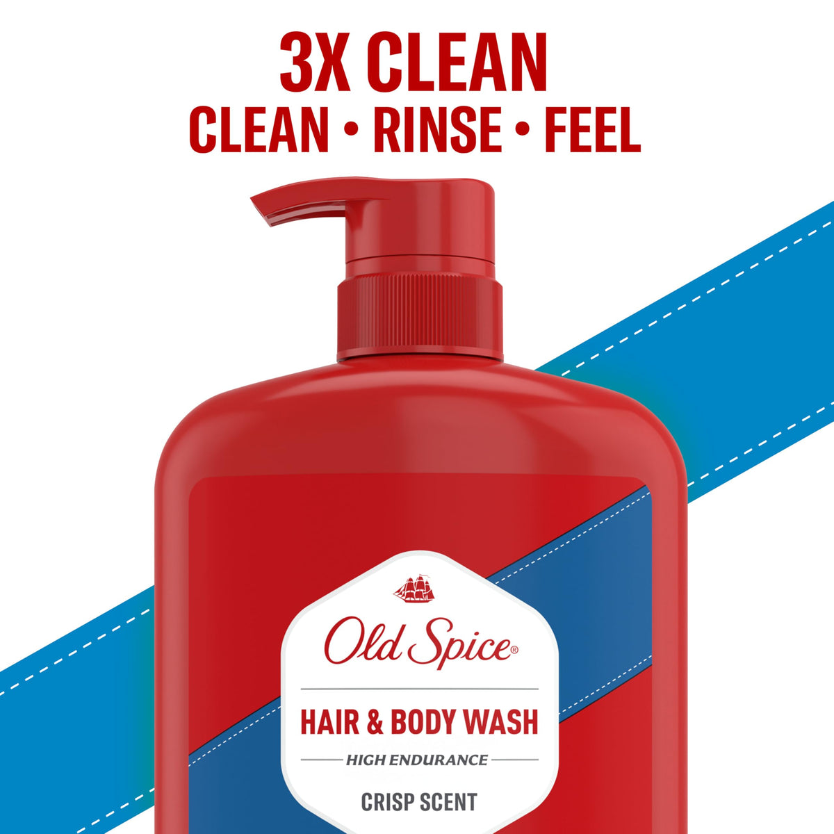 Old Spice creamy lather on hand illustrating effective dirt removal