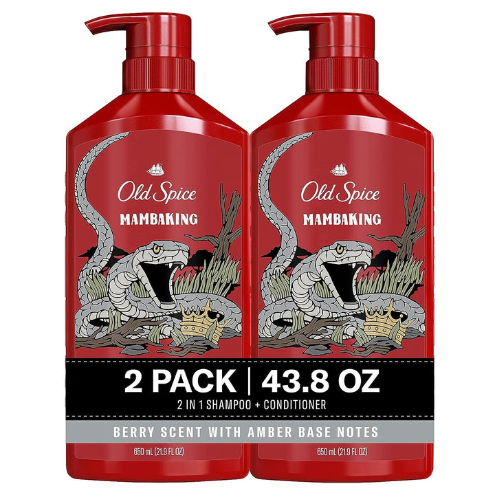 Old Spice MambaKing front packaging showing bold label and volume for quick identification and value