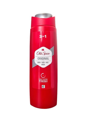Old Spice shower gel in shower hands-on, brand freshness and easy lather