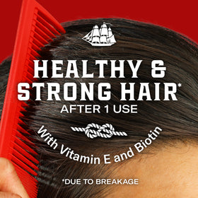 Old Spice styled hair side profile showing matte finish and natural movement
