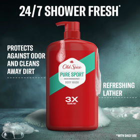 Old Spice bottle texture closeup illustrating grip and durable design
