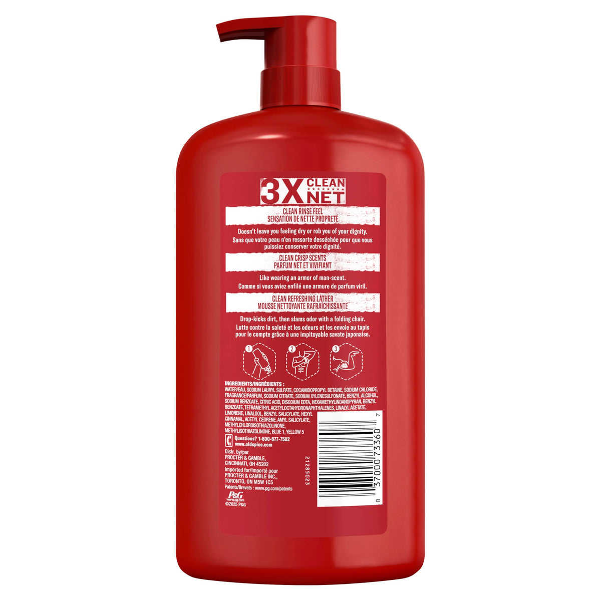 Old Spice bottle inside gym bag showing travel and post‑workout freshness