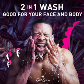 Old Spice Raptorstrike rich lather texture showcasing deep clean foam
