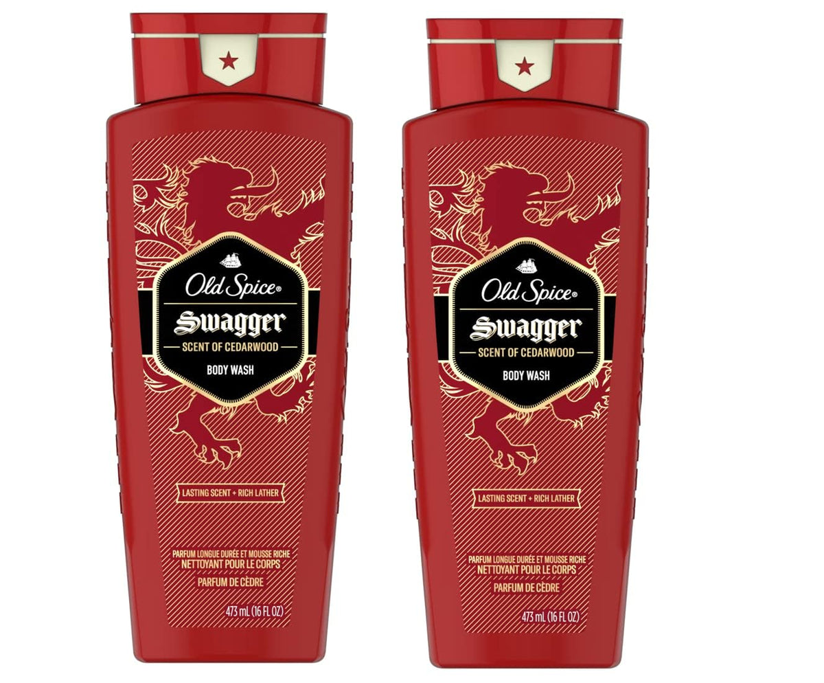Old Spice Red Zone front packaging showing bold bottle and scent