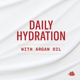 Old Spice Swagger bottle label detail highlighting scent and hydration features