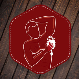 old spice single bar close-up highlighting smooth texture and easy grip