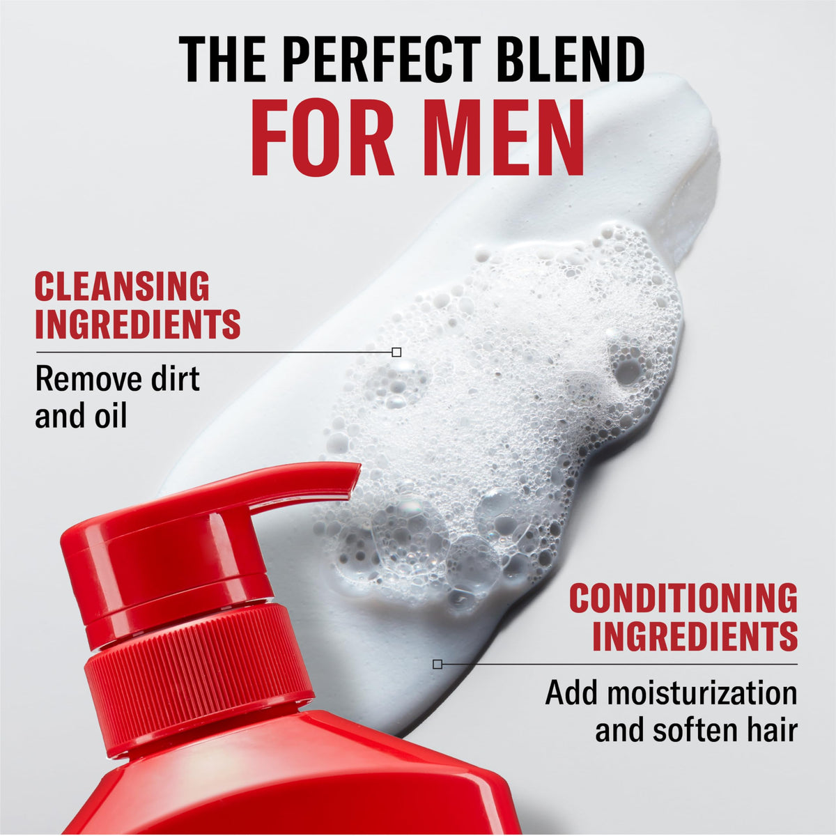 Hand holding Old Spice bottle to show size and long-lasting twin pack