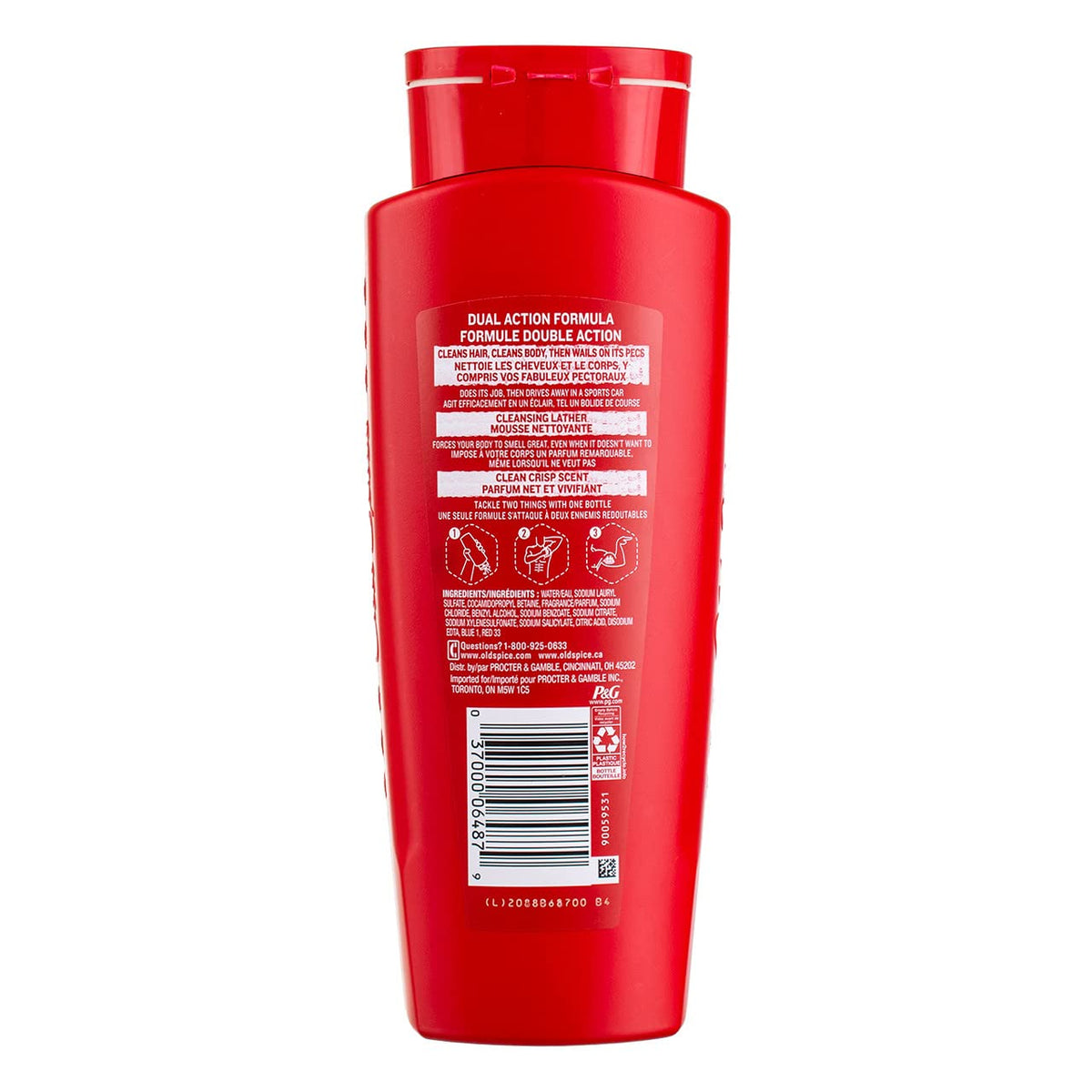 Old Spice textured lather closeup demonstrating rich foam and effective cleanse