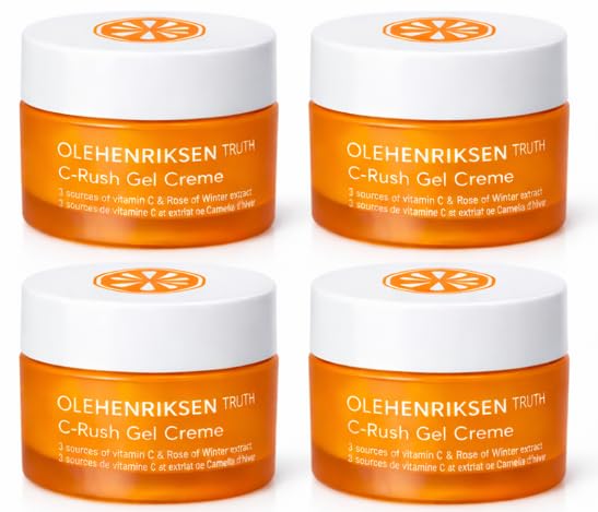 ole henriksen four-pack front view showing travel jars and portability benefit