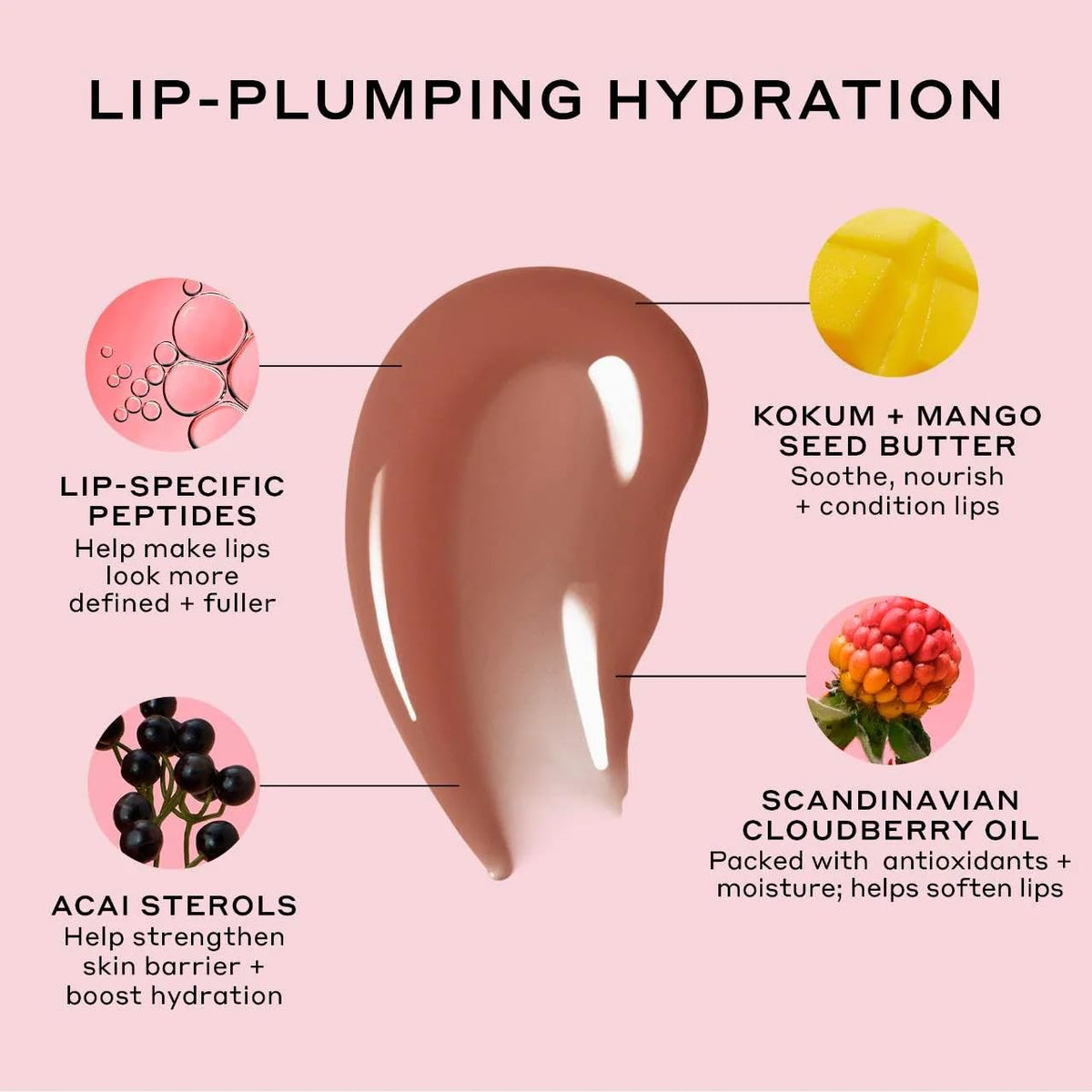 Ole Henriksen applying lip treatment in lifestyle scene for nourished lips