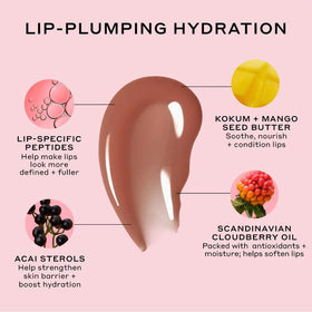 Ole Henriksen applying lip treatment in lifestyle scene for nourished lips