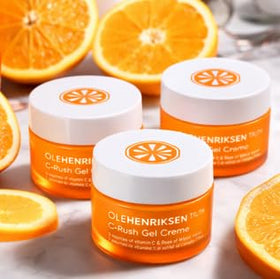 ole henriksen open jar texture close-up showing lightweight gel absorbency benefit