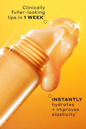 Ole Henriksen size scale comparison beside common items, indicates travel-friendly 12 ml