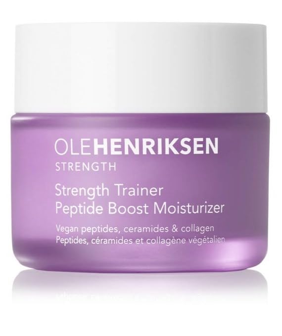 Ole Henriksen jar front view showing product branding and clean design benefit hydration