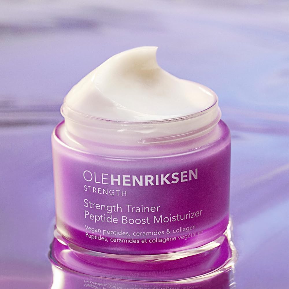 Ole Henriksen open jar close-up of balm-to-gel texture demonstrating rapid absorption benefit