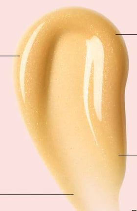 Ole Henriksen texture close-up highlighting creamy glimmer, shows smooth moisturizing finish