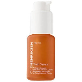 Ole Henriksen front packaging showing bottle and box, clear branding and benefit