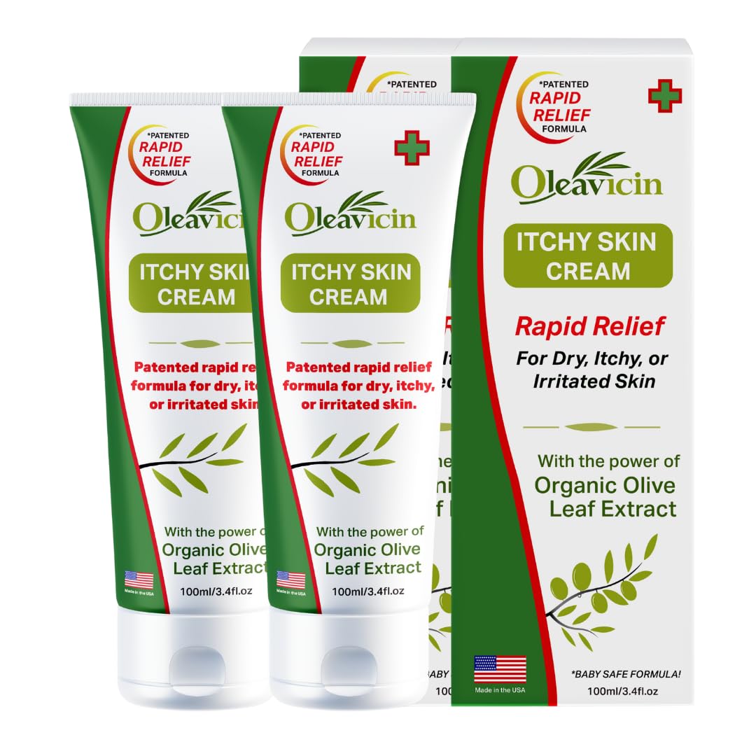 Oleavicin front packaging showing two tubes and brand for quick relief