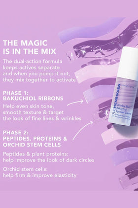 OleHenriksen application on eye area demonstrating gentle patting and quick layerability