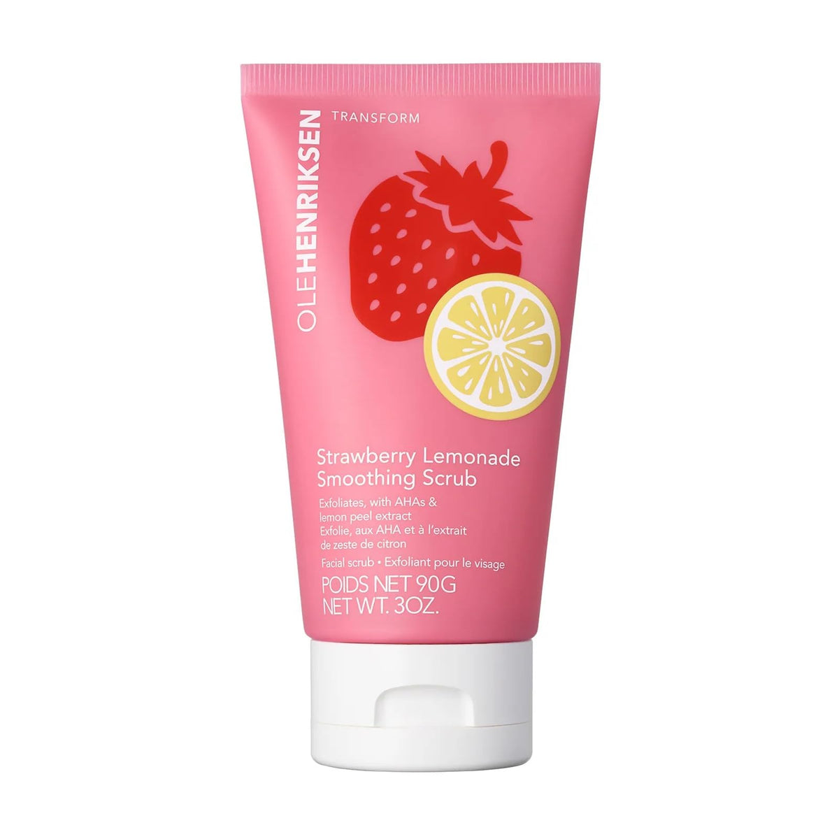 Ole Henriksen front tub showing label and size, highlights smoothing benefit