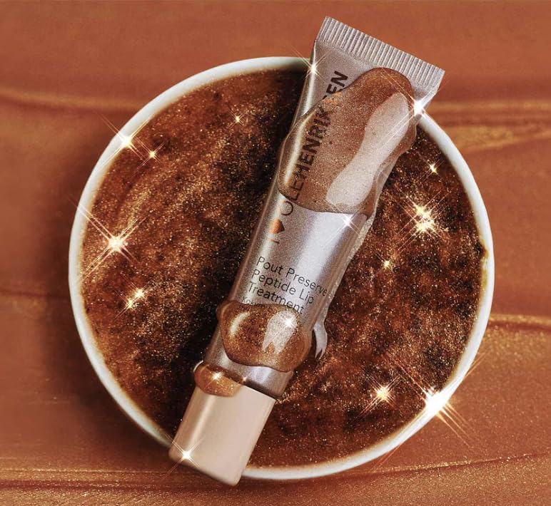Ole Henriksen tube next to coin for size comparison, illustrating portable skincare convenience