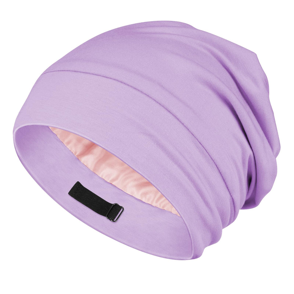 OLESILK front bonnet view showing secure fit and soft shape benefit